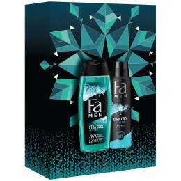 Fa Men Xtra Cool zestaw dezodorant w sprayu 150ml + żel pod prysznic 250ml