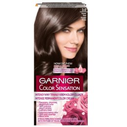 Color Sensation krem koloryzujący do włosów 3.0 Prestiżowy Ciemny Brąz Garnier