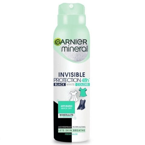 Mineral Invisible Protection Fresh Aloe antyperspirant spray 150ml Garnier