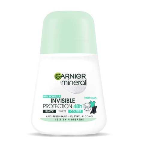 Mineral Invisible Protection Fresh Aloe antyperspirant w kulce 50ml Garnier
