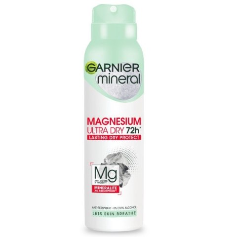 Mineral Magnesium Ultra Dry antyperspirant spray 150ml Garnier