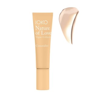 Nature of Love Vegan Collection Concealer wegański korektor do twarzy 02 12ml Joko