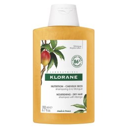 Klorane Nourishing Shampoo szampon do włosów suchych z mango 200ml