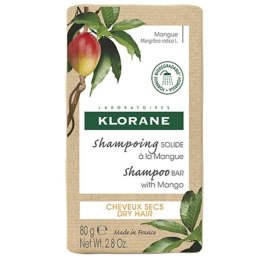 Klorane Shampoo Bar szampon w kostce do włosów suchych z mango 80g