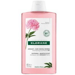 Klorane Soothing Shampoo szampon z organiczną piwonią 400ml