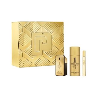 Paco Rabanne 1 Million Men zestaw woda toaletowa spray 50ml + dezodorant spray 150ml + woda toaletowa 10ml