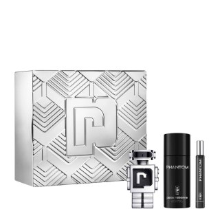 Paco Rabanne Phantom zestaw woda toaletowa spray 50ml + dezodorant spray 150ml + woda toaletowa 10ml