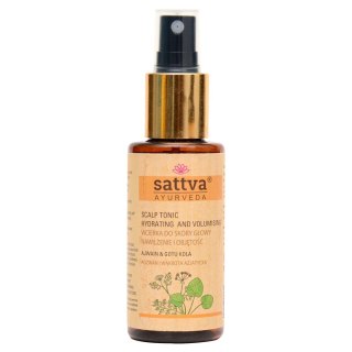 Scalp Tonic Hydrating and Volumising wcierka do skóry głowy nawilżenie i objętość Ajwain & Gotukola 100ml Sattva