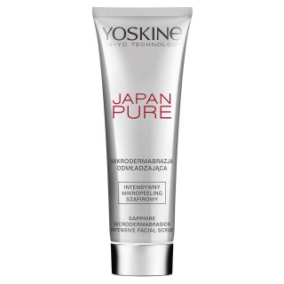 Yoskine Japan Pure Mikrodermabrazja Odmładzająca intensywny mikropeeling szafirowy 75ml