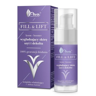 Ava Laboratorium Fill & Lift krem-booster wygładzający skórę szyi i dekoltu 30ml