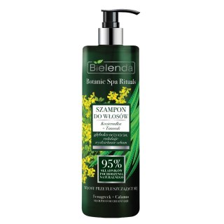 Bielenda Botanic Spa Rituals szampon do włosów przetłuszczających się Kozieradka + Tatarak 400ml