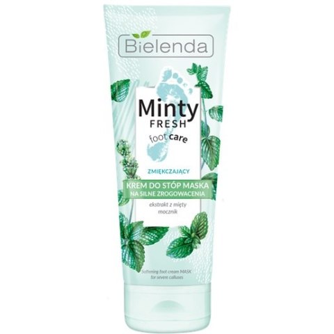 Minty Fresh Foot Care krem maska zmiękczający na silne zrogowacenia 100ml Bielenda