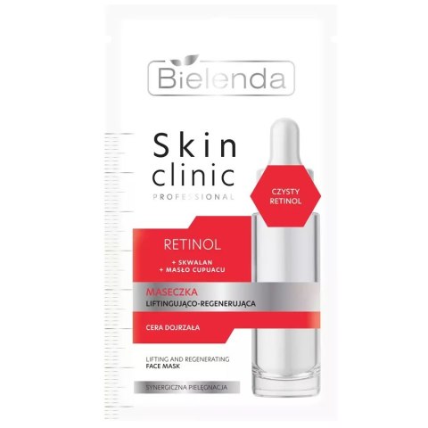 Skin Clinic Professional Retinol maseczka liftingująco-regenerująca 8g Bielenda