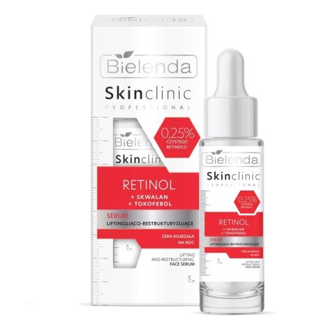 Skin Clinic Professional Retinol serum liftingująco-restrukturyzujące 30ml Bielenda