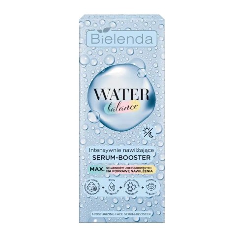 Bielenda Water Balance intensywnie nawilżające serum-booster do twarzy 30g