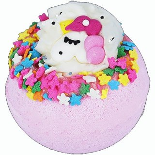 I Believe In Unicorns Bath Blaster musująca kula do kąpieli 160g Bomb Cosmetics