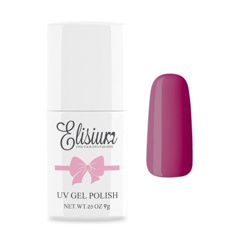 Elisium UV Gel Polish lakier hybrydowy do paznokci 010 Purple Cherry 9g