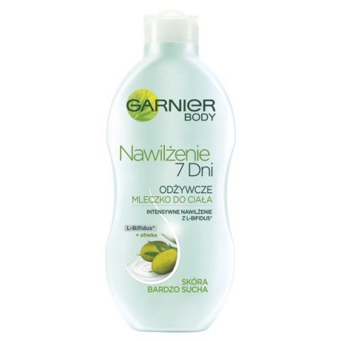 Garnier Body Nawilżenie 7 Dni odżywcze mleczko do ciała 400ml