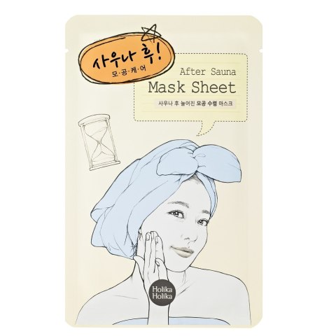 HOLIKA HOLIKA After Sauna Mask Sheet wygładzająca maseczka w płachcie 18ml