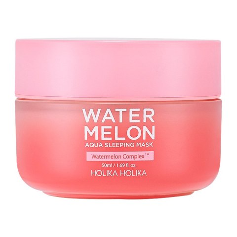 Watermelon Aqua Sleeping Mask całonocna maseczka do twarzy 50ml HOLIKA HOLIKA