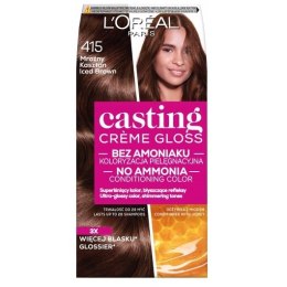 Casting Creme Gloss farba do włosów 415 Mroźny Kasztan L'Oreal Paris