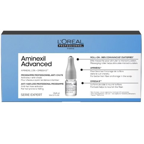 Serie Expert Aminexil Advanced zaawansowana kuracja przeciw wypadaniu włosów 10x6ml L'Oreal Professionnel