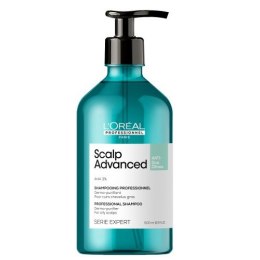 Serie Expert Scalp Advanced Shampoo oczyszczający szampon do przetłuszczającej się skóry głowy 500ml L'Oreal Professionnel
