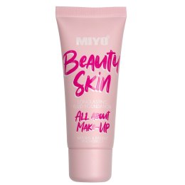 MIYO Beauty Skin Foundation podkład nawilżający z kwasem hialuronowym 01 Ivory 30ml