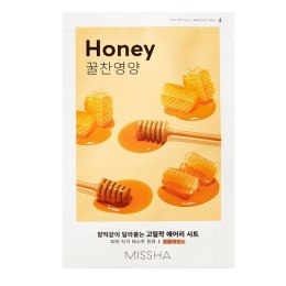 Missha Airy Fit Sheet Mask rozświetlająco-odżywcza maseczka w płachcie z miodem Honey 19ml