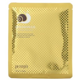 Petitfee Gold & Snail Hydrogel Mask Pack rozświetlająco-ujędrniająca hydrożelowa maska w płachcie ze złotem i śluzem ślimaka 30g