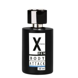 Body Attack Blue perfumy z feromonami dla mężczyzn 50ml X-Phero