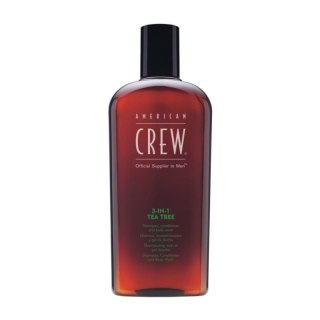 3in1 Tea Tree Shampoo Conditioner And Body Wash szampon, odżywka i żel do kąpieli Drzewo Herbaciane 450ml American Crew