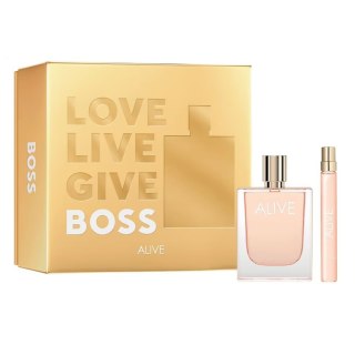 Alive zestaw woda perfumowana spray 80ml + woda perfumowana 10ml Hugo Boss