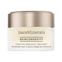 BareMinerals Skinlongevity Long Life Herb Night Treatment ziołowy krem do twarzy na noc 50ml