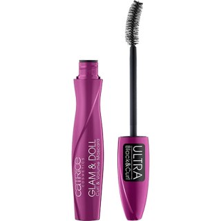 Catrice Glam & Doll Curl & Volume Mascara pogrubiająco-podkręcający tusz do rzęs Ultra Black 10ml