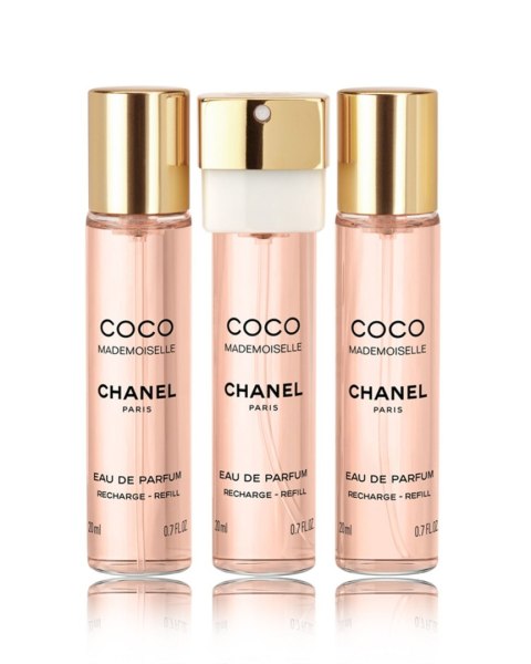 Chanel Coco Mademoiselle woda perfumowana spray wkład 3x20ml