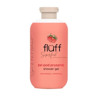 Fluff Shower Gel odświeżający żel pod prysznic Truskawka 500ml