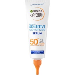 Ambre Solaire Sensitive Advanced serum do opalania ciała SPF50+ 125ml Garnier