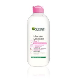 Garnier Skin Naturals mleczko micelarne 3w1 do skóry suchej i wrażliwej 400ml