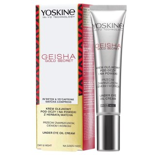 Yoskine Geisha Gold Secret olejkowy krem pod oczy 15ml