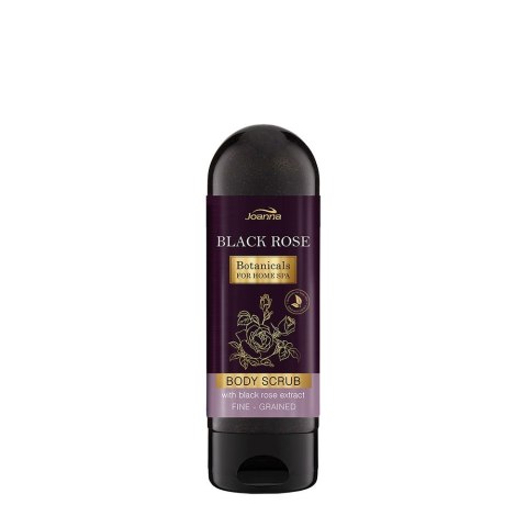 Joanna Botanicals For Home Spa drobnoziarnisty peeling do ciała z ekstraktem z czarnej róży 200g