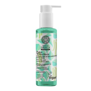 Natura Siberica Bereza Siberica wegański oczyszczająco-balansujący peeling do skóry tłustej oraz z tendencją do powstawania trądziku 145ml