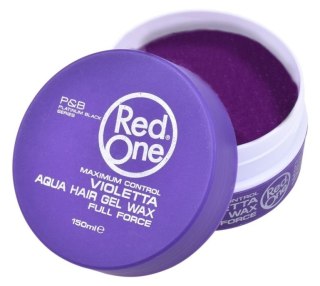 Red One Aqua Hair Gel Wax Full Force wosk do włosów Violetta 150ml