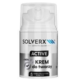 SOLVERX Active krem do twarzy dla mężczyzn 50ml