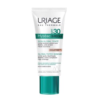 URIAGE Hyseac 3-Regul pielęgnacyjny krem koloryzujący SPF30 40ml