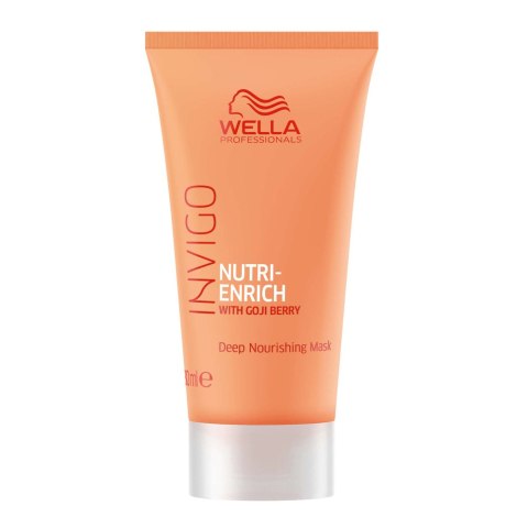 Wella Professionals Invigo Nutri-Enrich Deep Nourishing Mask głęboko odżywiająca maska do włosów suchych 30ml