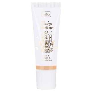 Wibo Boho Woman 2 in 1 Cream & Foundation 2w1 krem i podkład do twarzy 2 25g