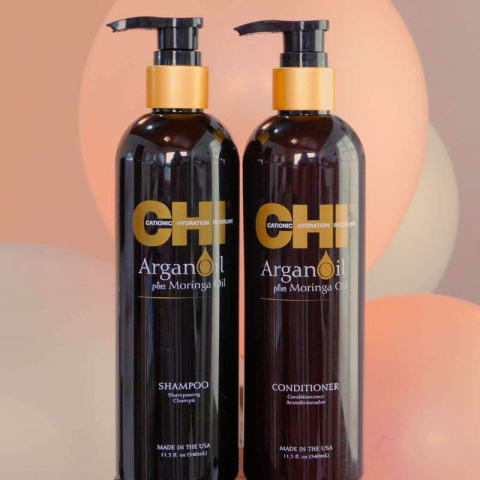 CHI Argan Oil Odżywka regenerująca z olejkiem arganowym 340ml