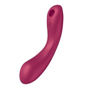 Curvy Trinity 1 stymulator łechtaczki z wibracjami Red Satisfyer