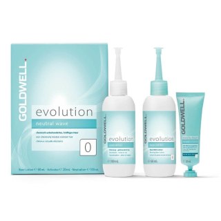 Evolution Neutral Wave Typ 0 zestaw do ondulacji lotion bazowy 60ml + lotion aktywujący 100ml + utrwalacz 20ml Goldwell